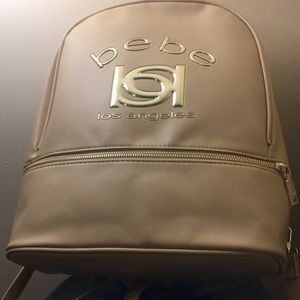 Up for sale lovely cream/tan backpack ! Perfect for the one you care about !